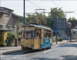 Viennaslide-06400112 Woltersdorf bei Berlin, Straßenbahn nach Woltersdorf Schleuse