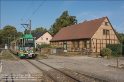 Viennaslide-06400205 Straßenbahn Schöneiche bei Berlin, Schöneiche Dorfstraße