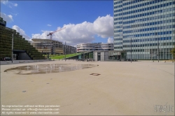 Viennaslide-06447121 Deutschland, Nordrhein-Westfalen, Düsseldorf,  Gustaf-Gründgens-Platz, Hochhaus 'Dreischeibenhaus' // Germany, Nordrhein-Westfalen, Dusseldorf,  Gustaf-Gründgens-Platz, Skyscraper 'Dreischeibenhaus'