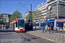 Viennaslide-06449106 Düsseldorf, Straßenbahn