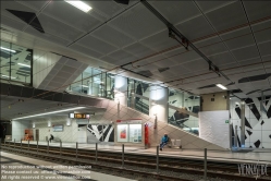 Viennaslide-06449906 Düsseldorf, Stadtbahn, Wehrhahn-Linie, Station Pempelforter Straße