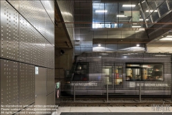 Viennaslide-06449944 Düsseldorf, Stadtbahn, Wehrhahn-Linie, Station Benrather Straße