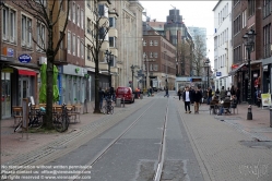 Viennaslide-06449995 Düsseldorf, ehemalige Straßenbahnstrecke durch die Fußgängerzone