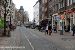 Viennaslide-06449996 Düsseldorf, ehemalige Straßenbahnstrecke durch die Fußgängerzone