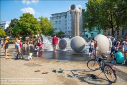 Viennaslide-06451019 Köln, Wasserkinetische Brunnenanlage am Ebertplatz