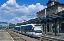 Viennaslide-06466932 Saarbrücken, Saarbahn, Sarreguemines