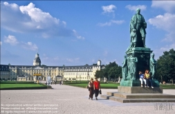 Viennaslide-06476101 Deutschland, Karlsruhe Schloss - Germany, Karlsruhe, Palace