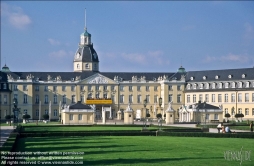 Viennaslide-06476102 Deutschland, Karlsruhe Schloss - Germany, Karlsruhe, Palace
