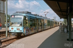 Viennaslide-06476924 Karlsruhe, Stadtbahn