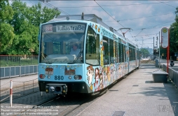 Viennaslide-06476969 Karlsruhe, Stadtbahn