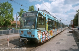 Viennaslide-06476970 Karlsruhe, Stadtbahn