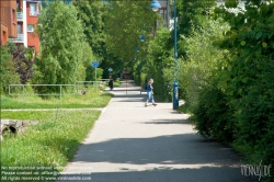 Viennaslide-06479214 Freiburg im Breisgau, autofreie Siedlung Vauban - Freiburg im Breisgau, Carfree District Vauban