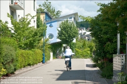 Viennaslide-06479244 Freiburg im Breisgau, autofreie Siedlung Vauban - Freiburg im Breisgau, Carfree District Vauban