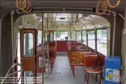 Viennaslide-06481903 München, MVG-Museum, historischer Bus - Munich, Tramway Museum, Vintage Bus