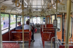 Viennaslide-06481904 München, MVG-Museum, historischer Bus - Munich, Tramway Museum, Vintage Bus