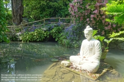 Viennaslide-06611114 Gardasee, Botanischer Garten Gardone Riviera von Andre Heller, Buddha // Lago di Garda, Botanic Garden in Gardone Riviera by Andre Heller, Buddha