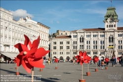 Viennaslide-06621602 Triest, Piazza dell'Unita d'Italia, Comune di Trieste