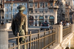 Viennaslide-06621707 Triest, Am Canal Grande, Statue James Joyce