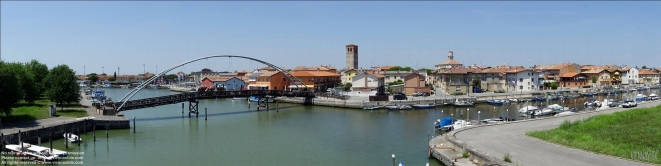 Viennaslide-06629900 Marano Lagunare (furlanisch Maran) ist eine Kleinstadt und Fischerhafen in der Provinz Udine unweit von Grado