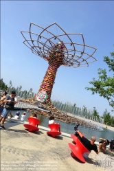 Viennaslide-06631817 Mailand, Weltausstellung 2015, Albero della Vita, Baum des Lebens am italienischen Pavillon - Milano, Expo 2015, Albero della Vita, Tree of Life