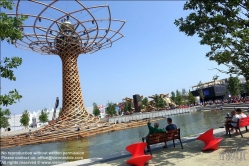 Viennaslide-06631820 Mailand, Weltausstellung 2015, Albero della Vita, Baum des Lebens am italienischen Pavillon - Milano, Expo 2015, Albero della Vita, Tree of Life