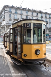 Viennaslide-06631903 Mailand, Straßenbahn - Milano, Tramway