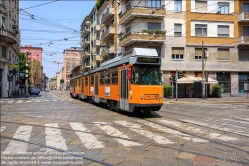 Viennaslide-06631921 Mailand, Straßenbahn - Milano, Tramway