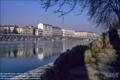 Viennaslide-06632074 Turin, Blick vom Po zu Lungo Po A. Diaz