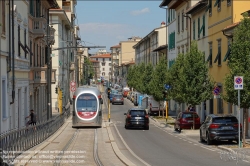 Viennaslide-06641913 Florenz, Straßenbahn, T1 Vittorio Emanuele II // Florence, Tramway, T1 Vittorio Emanuele II