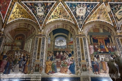 Viennaslide-06642824 Siena, Kathedrale, Piccolomini-Bibliothek