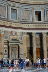 Viennaslide-06720102 Italien, Rom, Pantheon, Rotunde, Innenraum // Italy, Rome, Pantheon, Rotunda, Interior