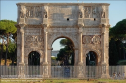 Viennaslide-06721003 Rom, Forum Romanum,  Via Triumphalis, Konstantinsbogen // Rome, Forum Romanum,  Via Triumphalis, Arco di Costantino