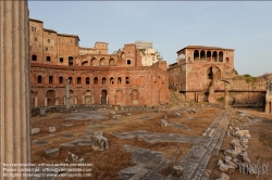 Viennaslide-06721023 Rom, Forum Romanum, Trajansforum und Trajansmärkte // Rome, Forum Romanum, Foro Traiano and Trajans Markets