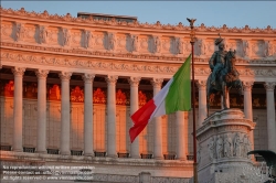 Viennaslide-06729105 Rom, Altare della Patria, Monumento a Vittorio Emanuele II // Rome, Altare della Patria, Monumento a Vittorio Emanuele II