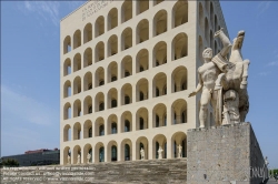 Viennaslide-06749016 Rom, Palazzo della Civilta Italiana, Ernesto Lapadula, Giovanni Guerrini, Mario Romano // Rome, Palazzo della Civilta Italiana, Ernesto Lapadula, Giovanni Guerrini, Mario Romano