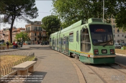 Viennaslide-06790305 Rom, Straßenbahn, Haltestelle Porte Maggiore // Rome, Tramway, Porte Maggiore Station
