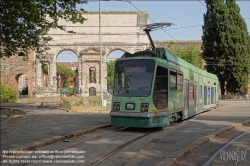 Viennaslide-06790306 Rom, Straßenbahn, Haltestelle Porte Maggiore // Rome, Tramway, Porte Maggiore Station