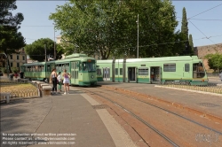 Viennaslide-06790503 Rom, Straßenbahn, Haltestelle Porte Maggiore // Rome, Tramway, Porte Maggiore Station