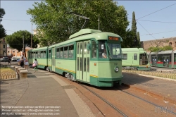 Viennaslide-06790504 Rom, Straßenbahn, Haltestelle Porte Maggiore // Rome, Tramway, Porte Maggiore Station