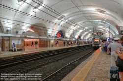 Viennaslide-06795201 Rom, U-Bahn, Linie B, Station Termini // Rome, Metro, Line B, Termini Station