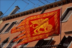 Viennaslide-06800010 Flagge der Republik Venedig // Flag of the Venecian Republic
