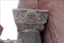 Viennaslide-06800106 Venedig, Säule der Kirche Santa Groce - Venice, Column of Santa Groce