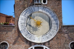 Viennaslide-06800118 Venedig, Chiesa di San Giacomo di Rialto, Uhr - Venice, Chiesa di San Giacomo di Rialto, Clock