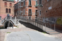 Viennaslide-06810005 Venedig, barrierefreie Brücke - Venice, barrier-free Bridge