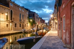 Viennaslide-06811113 Venedig, Abendstimmung, Fondamenta Alberti - Evening in Venice, Fondamenta Alberti