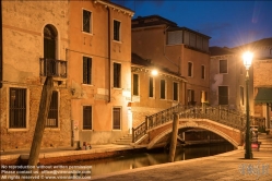 Viennaslide-06811116 Venedig, Abendstimmung, Fondamenta Alberti - Evening in Venice, Fondamenta Alberti