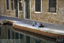 Viennaslide-06811119 Venedig, Abendstimmung, Fondamenta Alberti - Venice, Evening, Fondamenta Alberti