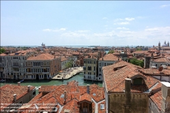 Viennaslide-06812105 Venedig, Ausblick vom Turm der Musikakademie - Venice, Overview from the Tower of the Music Academy