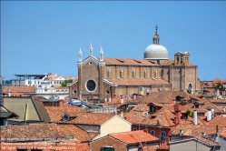 Viennaslide-06812111 Venedig, Panorama von Fondaco dei Tedeschi - Venice, Panorama