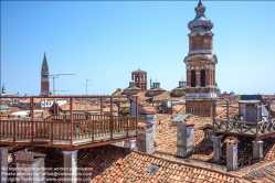 Viennaslide-06812119 Venedig, Panorama von Fondaco dei Tedeschi - Venice, Panorama